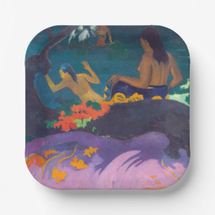 Assiettes En Carton Paul Gauguin - By the Sea / Fatata te Miti