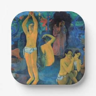 Assiettes En Carton Paul Gauguin - D'Où Sommes-Nous Venus ?