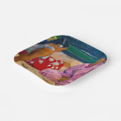 Assiettes En Carton Paul Gauguin - Femmes tahitiennes sur la plage (Angulaire)