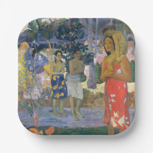 Assiettes En Carton Paul Gauguin - Je vous salue Marie / Ia Orana Mari