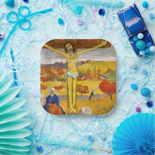 Assiettes En Carton Paul Gauguin - Le Christ Jaune (Fête)