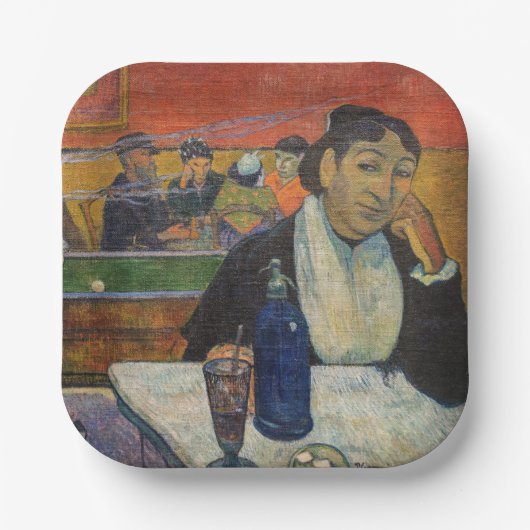 Assiettes En Carton Paul Gauguin - Le Night Café, Arles (Recto)