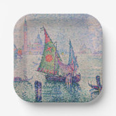 Assiettes En Carton Paul Signac (Recto)