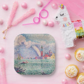 Assiettes En Carton Paul Signac - Arc-en-ciel, Venise (Fête)