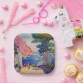 Assiettes En Carton Paul Signac - Capo di Noli (Fête)