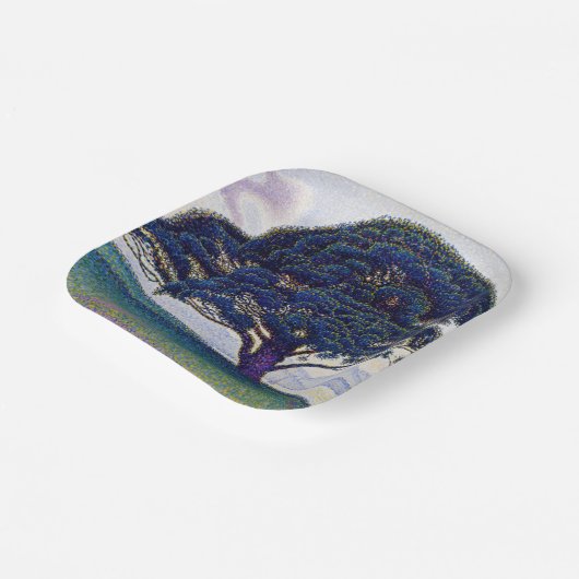 Assiettes En Carton Paul Signac - Le pin Bonaventure (Angulaire)