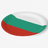 Assiettes En Carton pavillon de la Bulgarie (Angle)