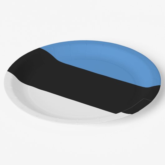 Assiettes En Carton Pavillon Estonie (Angle)