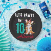 Assiettes En Carton Pawty Boy ou Girl Birthday Party Custom  (Fête)