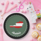 Assiettes En Carton Pays autrichien (Fête)