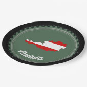 Assiettes En Carton Pays autrichien (Angle)