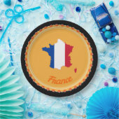 Assiettes En Carton Pays français (Fête)