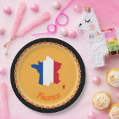 Assiettes En Carton Pays français (Fête)