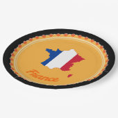 Assiettes En Carton Pays français (Angle)