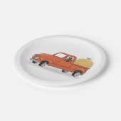 Assiettes En Carton Pays Pickup Camion Anniversaire (Angle)