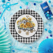 Assiettes En Carton Pays Toy Wagon (Fête)