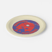 Assiettes En Carton Peacemaker la série Plaques de papier (Angle)