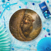 Assiettes En Carton Peaking Norwegian Troll, Paper Plates (Fête)