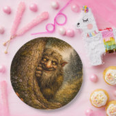 Assiettes En Carton Peaking Norwegian Troll, Paper Plates (Fête)