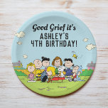 Assiettes En Carton Peanuts | Charlie Brown and Gang Birthday<br><div class="desc">Celebrate your Birthday with these super cute paper plates featuring Charlie Brown and the whole Peanuts Gang! Personalize by adding your name and age.</div>