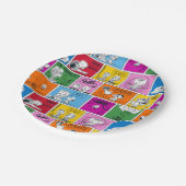 Assiettes En Carton PEANUTS | Classic Comic Motif (Angle)