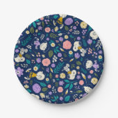 Assiettes En Carton Peanuts In Bloom Pattern (Devant)