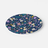 Assiettes En Carton Peanuts In Bloom Pattern (Angle)