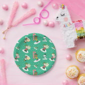 Assiettes En Carton Peanuts Peppermint Dreams Snowflake Motif (Fête)