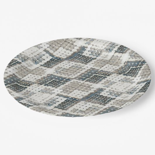 Assiettes En Carton Peau de serpent, Anaconda, peau, serpent, prédateu (Angle)