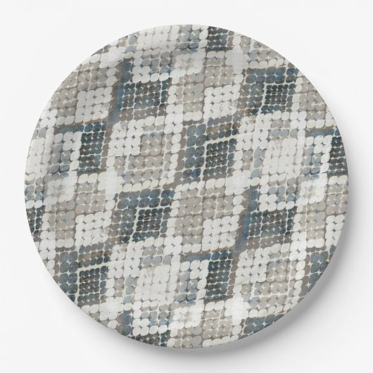 Assiettes En Carton Peau de serpent, Anaconda, peau, serpent, prédateu (Devant)