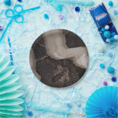 ASSIETTES EN CARTON PEAU DE SNAKE (Fête)