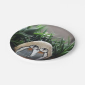 Assiettes En Carton Pebguins Pierre Plante Plaques de papier photo 7 p (Angle)