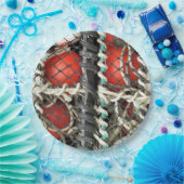 ASSIETTES EN CARTON PÊCHE (Fête)