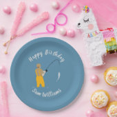 Assiettes En Carton Pêche (Fête)