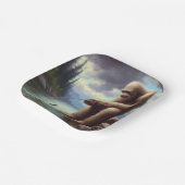 Assiettes En Carton Pêche au gros (Angulaire)