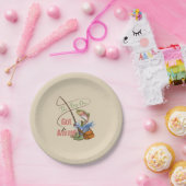 Assiettes En Carton Pêche de truite arc-en-ciel - la grande partie (Fête)