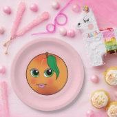 Assiettes En Carton Pêche douce (Fête)