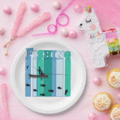 Assiettes En Carton Pêche | Les meilleurs cadeaux de pêche (Fête)