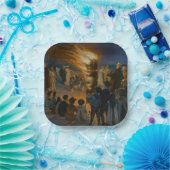 Assiettes En Carton Peder Severin Kroyer - Bonfire de la veille du mil (Fête)