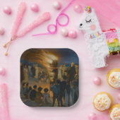 Assiettes En Carton Peder Severin Kroyer - Bonfire de la veille du mil (Fête)