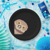 Assiettes En Carton Peekabo Drôle Conception Pour Halloween (Fête)