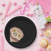 Assiettes En Carton Peekabo Drôle Conception Pour Halloween (Fête)