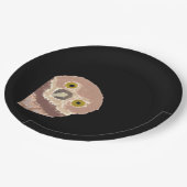 Assiettes En Carton Peekabo Drôle Conception Pour Halloween (Angle)