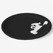 Assiettes En Carton Peekaboo Lazy Sloth (Angle)