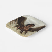 Assiettes En Carton Pégase ailé (Angulaire)