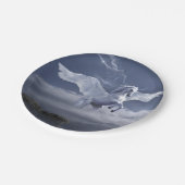 Assiettes En Carton Pégase en vol (Angle)