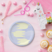 Assiettes En Carton peindre des colombes (Fête)