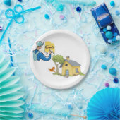 Assiettes En Carton Peintre Plaques de papier (Fête)