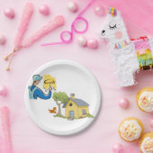 Assiettes En Carton Peintre Plaques de papier (Fête)