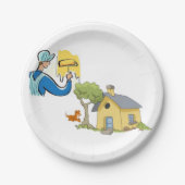 Assiettes En Carton Peintre Plaques de papier (Devant)